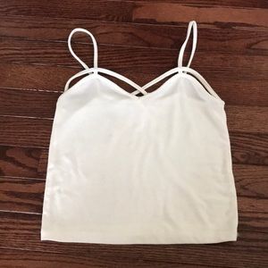 White tank top